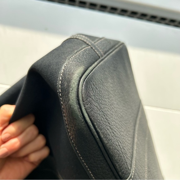 HERMÈS Black Large Garden Party 36 Canvas Bag - Picture 4 of 12